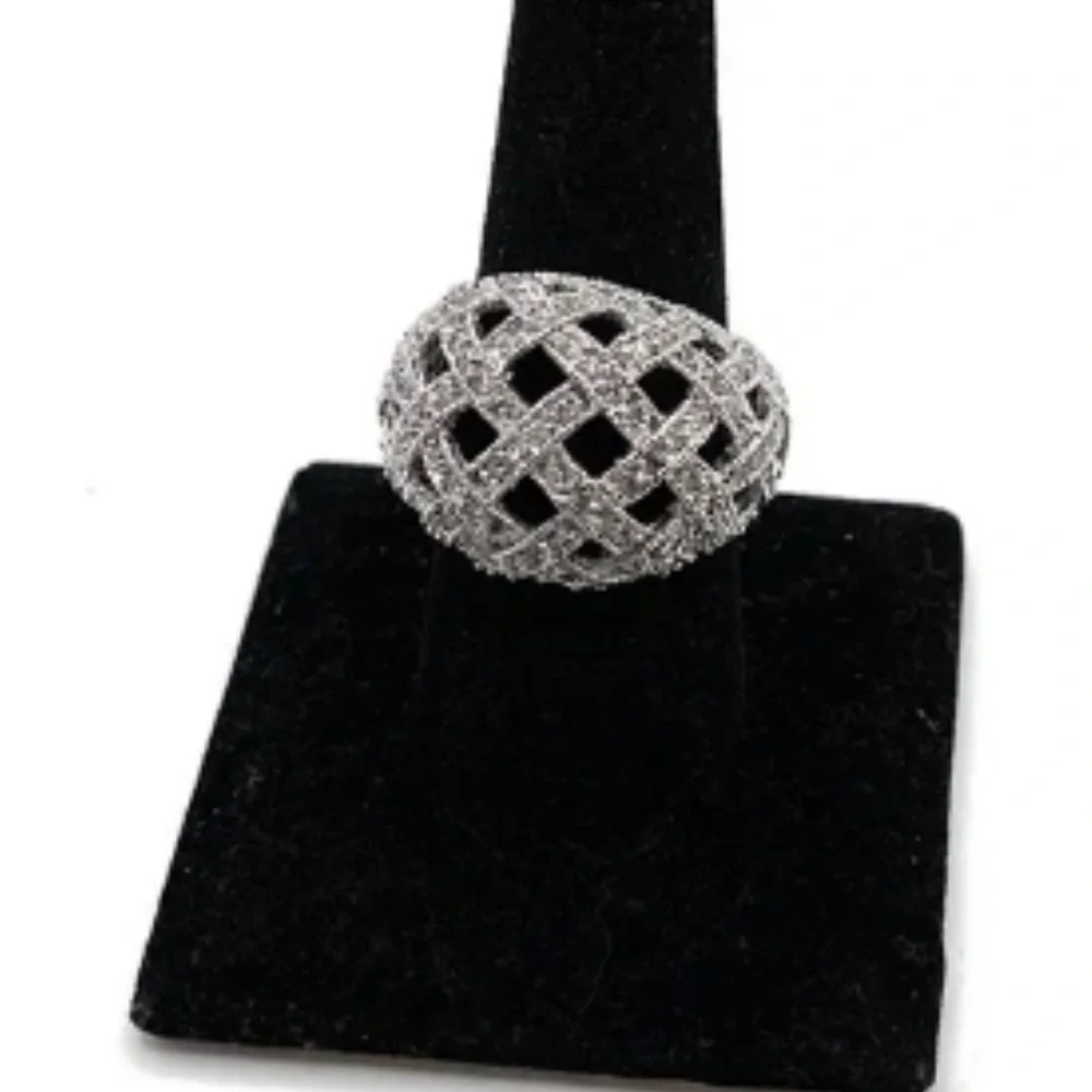 Premier Jewelry Pave Ring Size 7.5